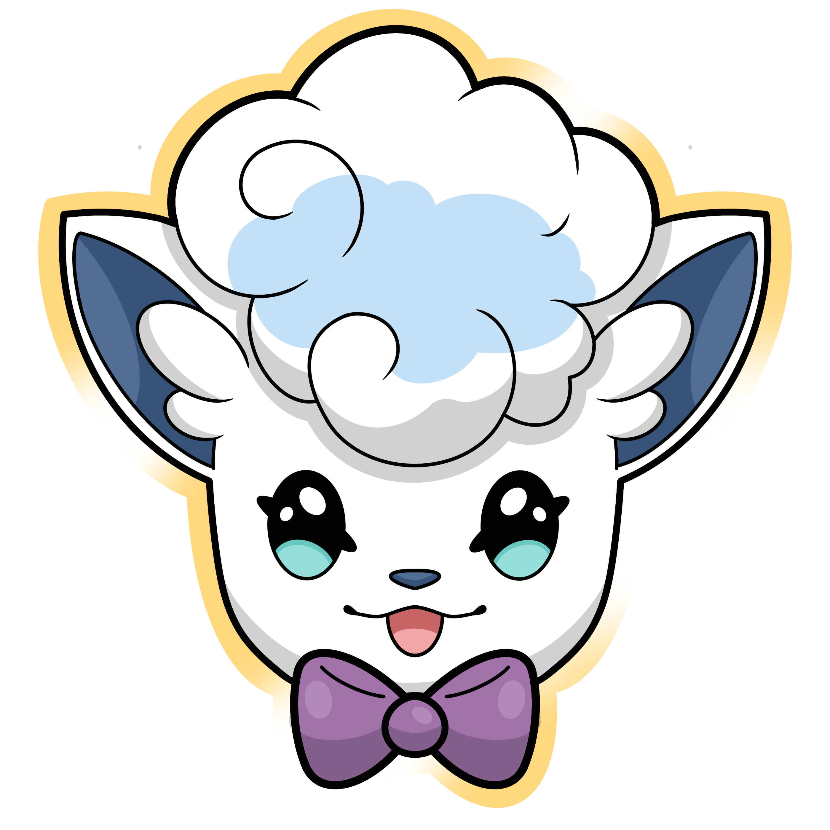 Vulpix_Snow Emote
